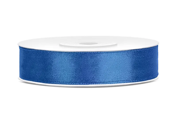 Satin Ribbon, royal blue, 12mm/25m